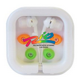 Earbuds in Travel Case